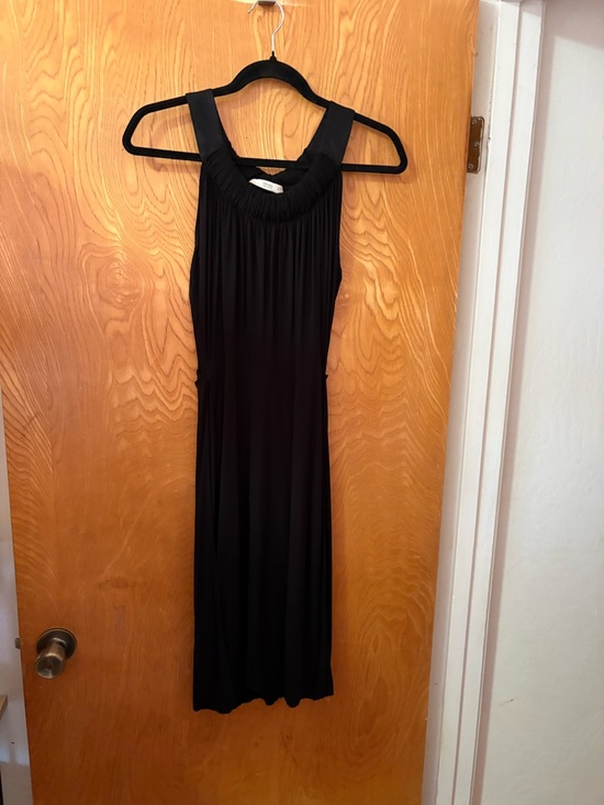Prada Dresses & Skirts - Prada Black Halter Midi Dress with *FLAW* S